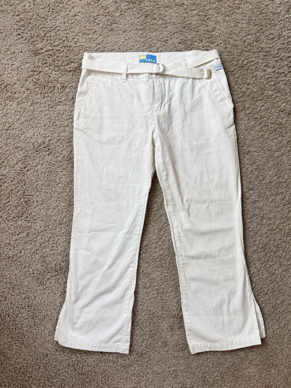 Roxy low rise capri pants